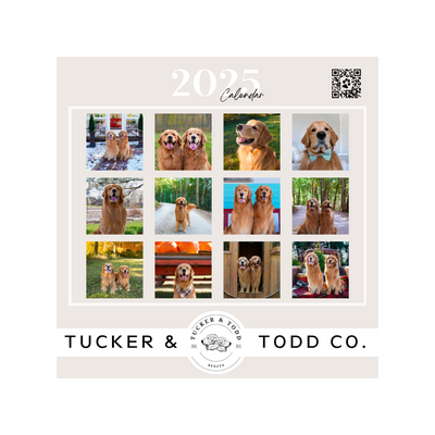 Tucker & Todd 2025 Wall Calendar