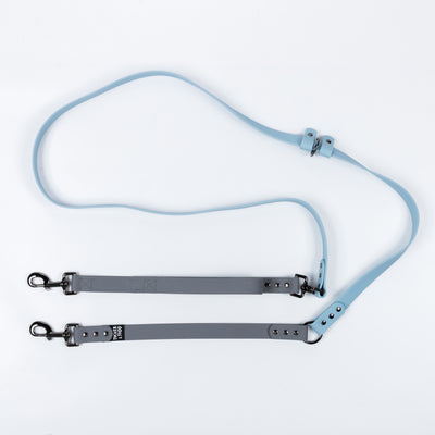 Multi-Use Dog Leash - Blue & Grey