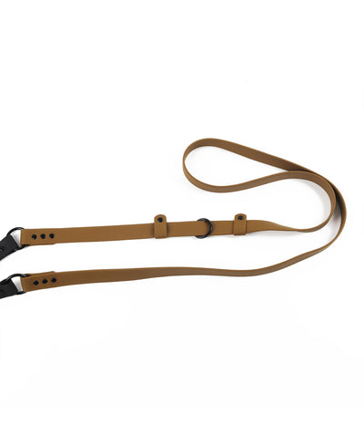 Multi-Use Dog Leash - Black & Tan